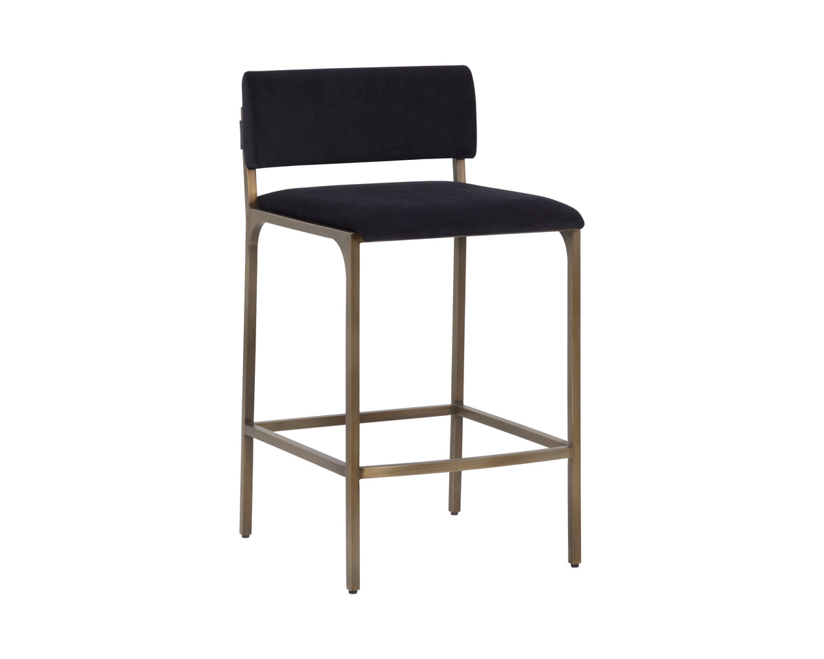 Sunpan Mori Counter Stool - Abbington Black