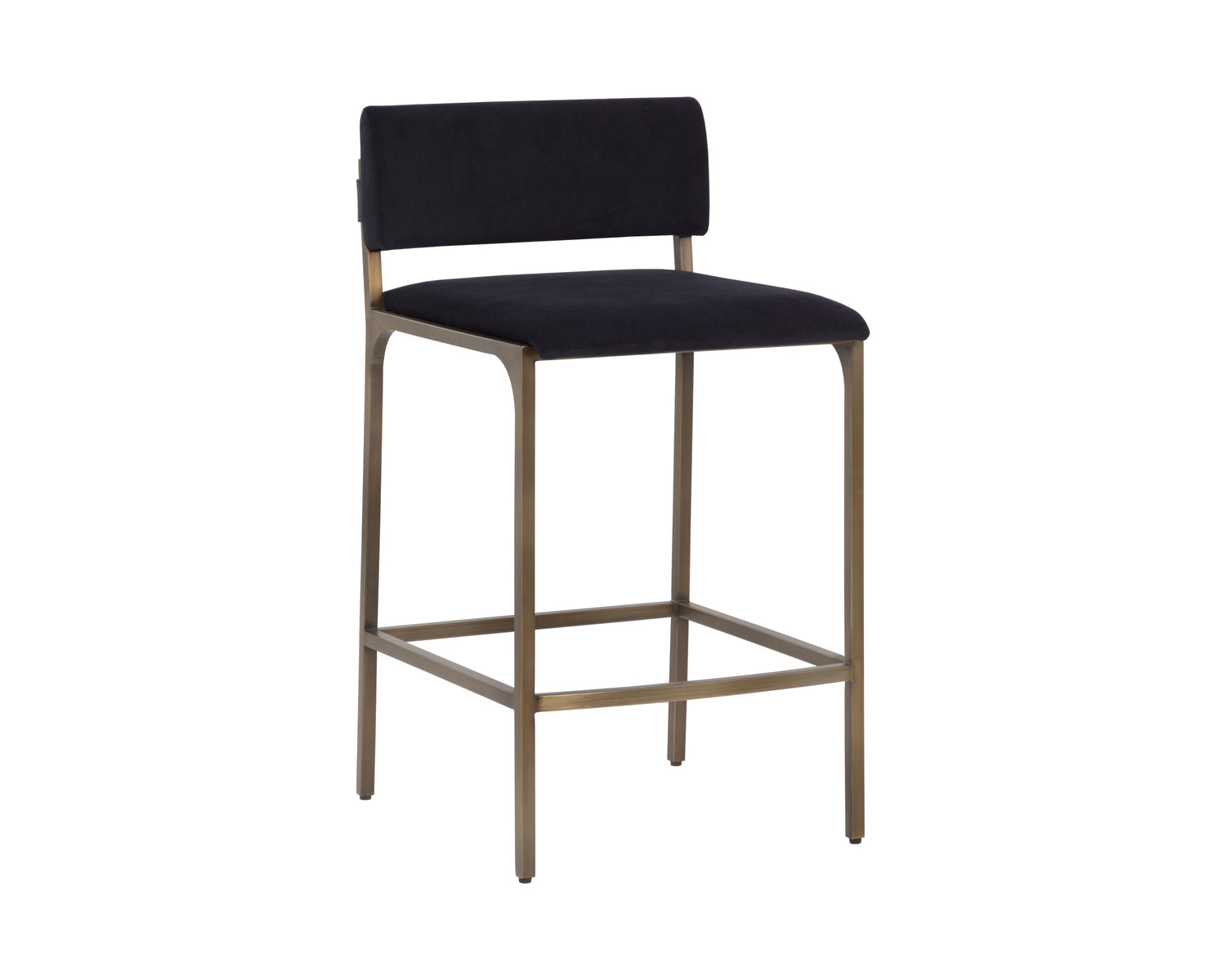 Sunpan Mori Counter Stool - Abbington Black