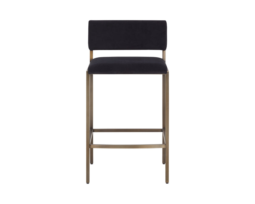 Sunpan Mori Counter Stool - Abbington Black