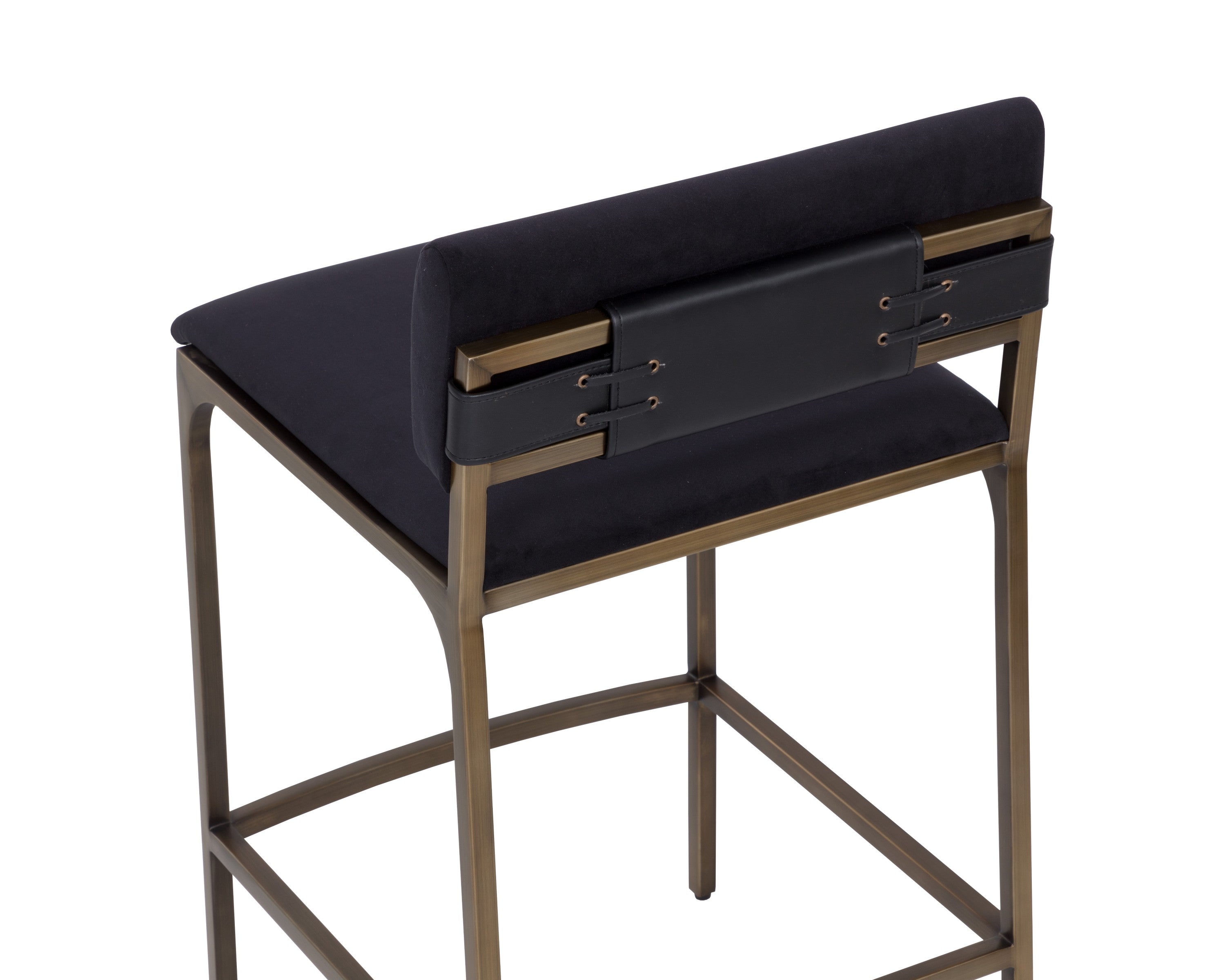 Sunpan Mori Counter Stool - Abbington Black