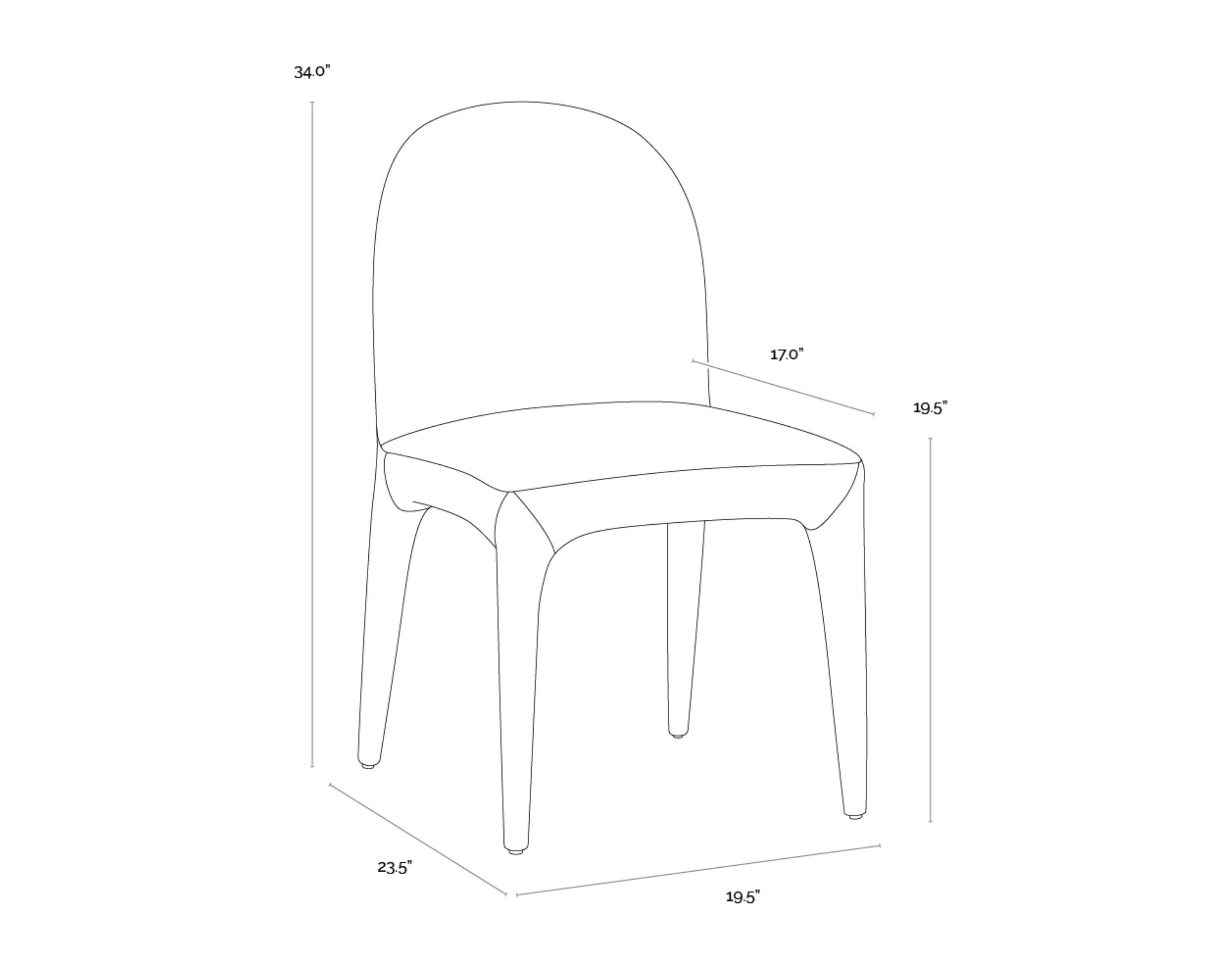 Sunpan Tamina Dining Chair - Set of 2