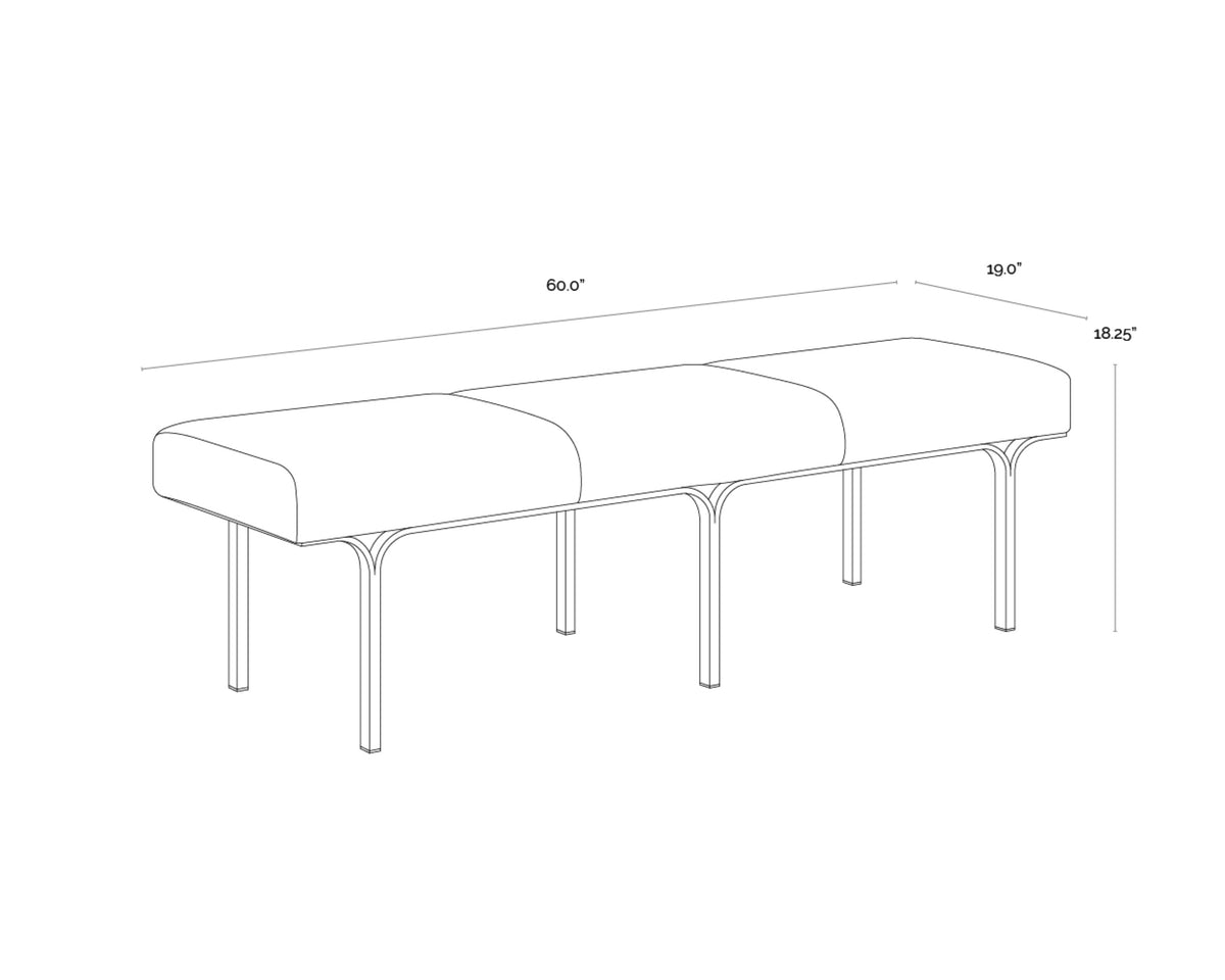 Sunpan Nuvella Bench