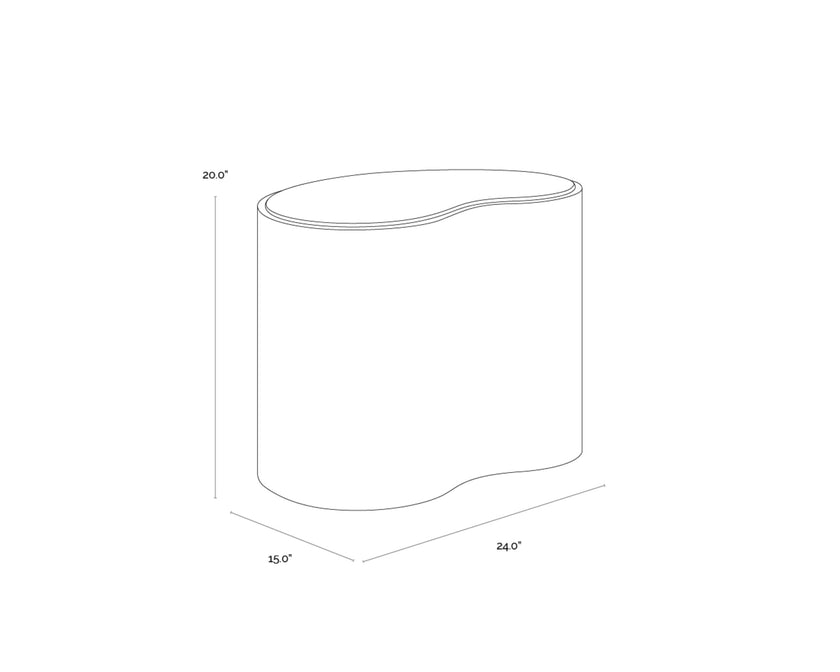 Sunpan Ishiko Coffee Table