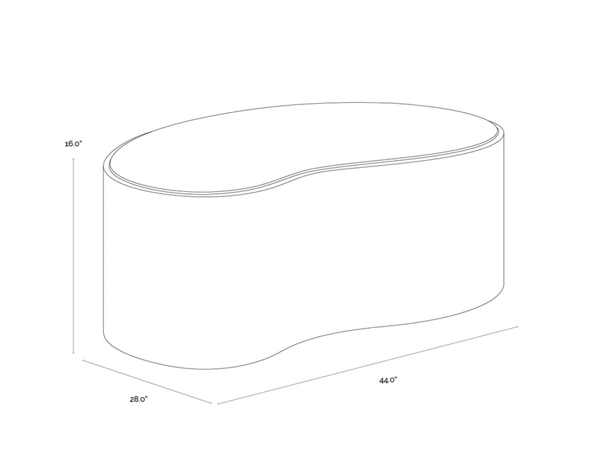 Sunpan Ishiko Coffee Table
