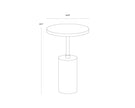 Sunpan Saldo End Table