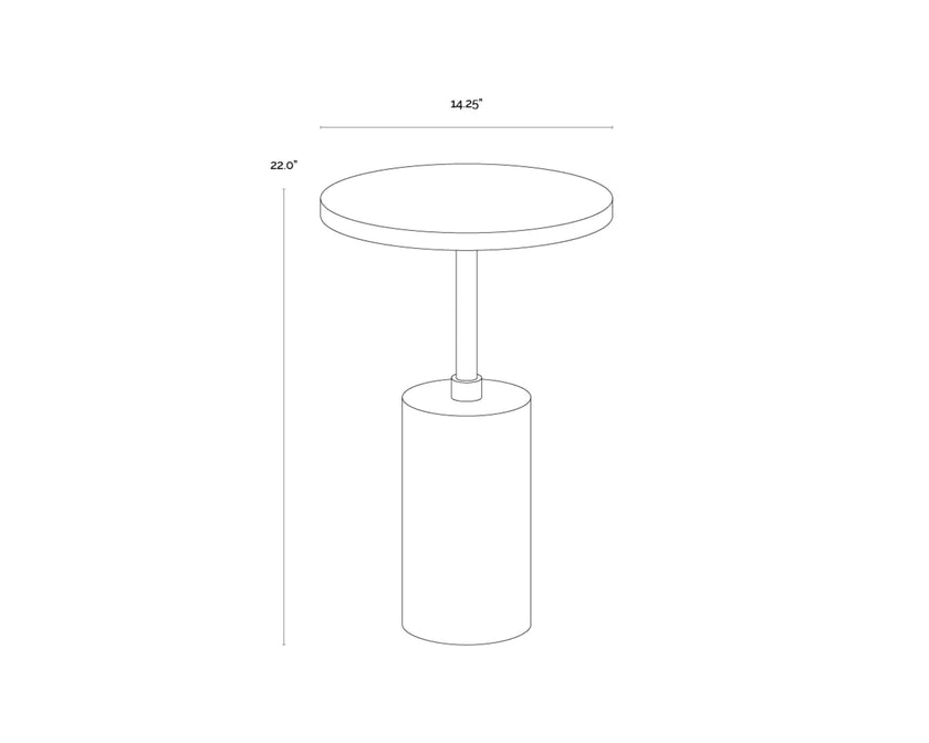 Sunpan Saldo End Table
