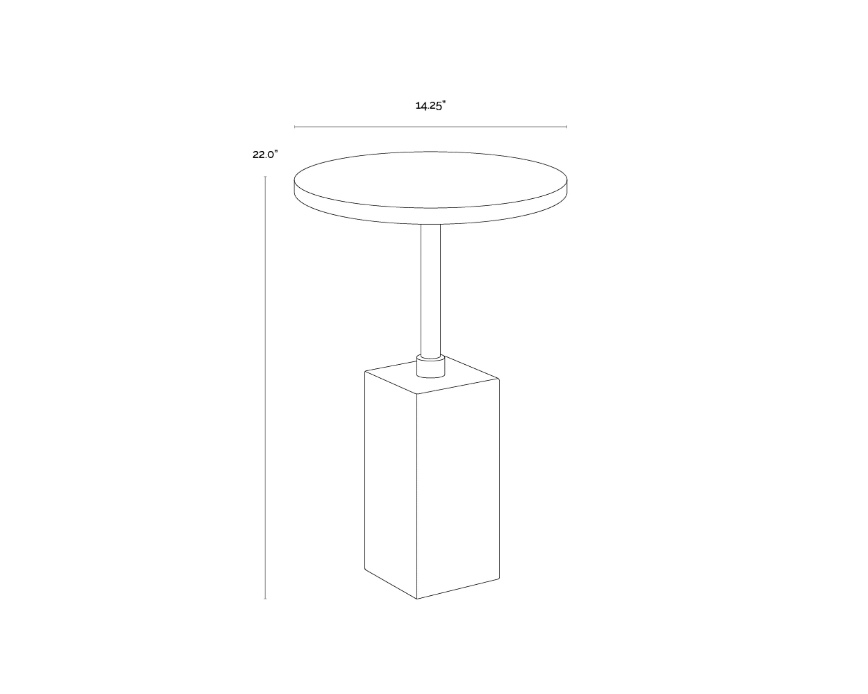 Sunpan Mizani End Table