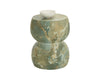 Sunpan Gemina End Table - Marble Look - Jade Onyx