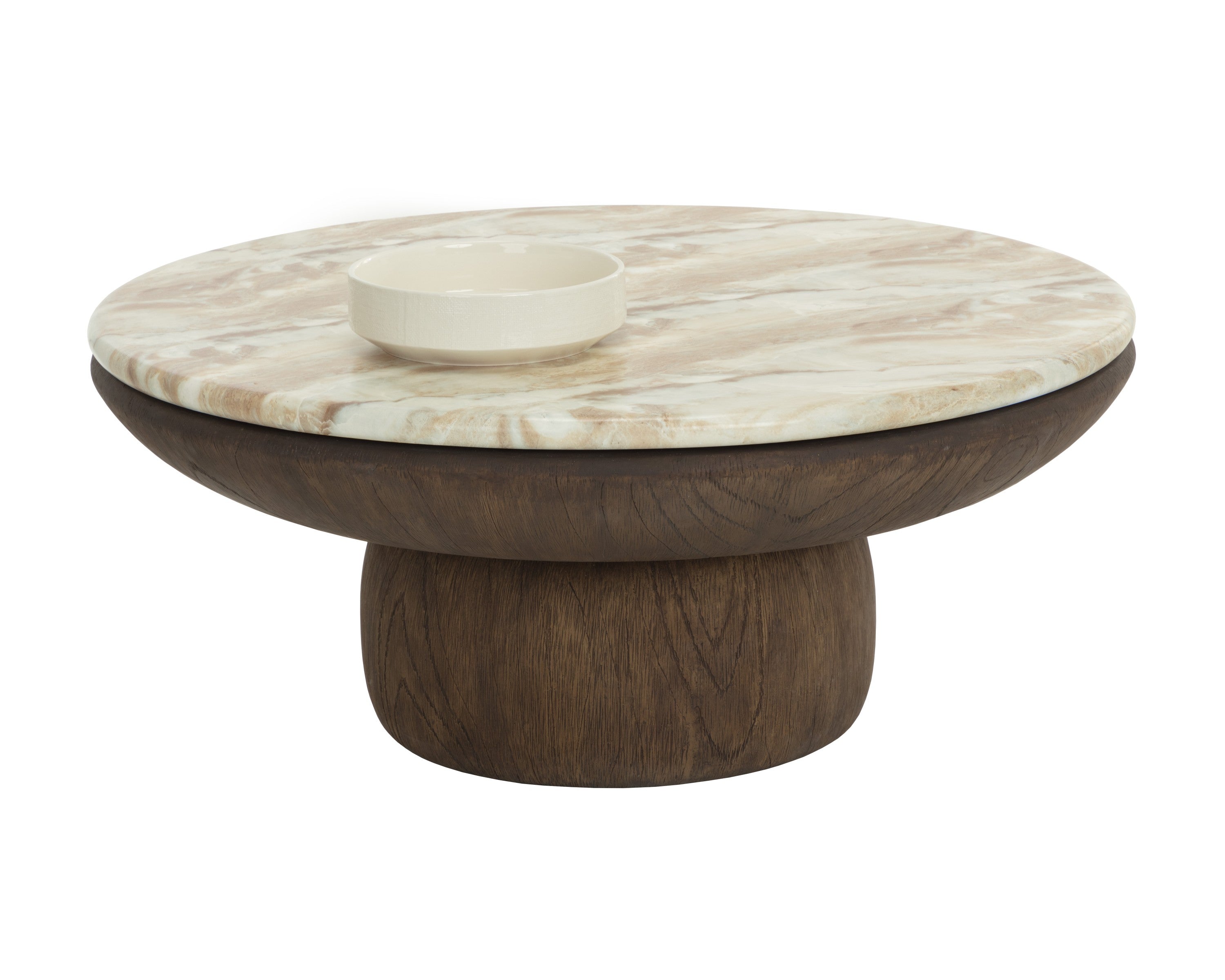 Sunpan Orula Coffee Table - Marble Look - Macchiato
