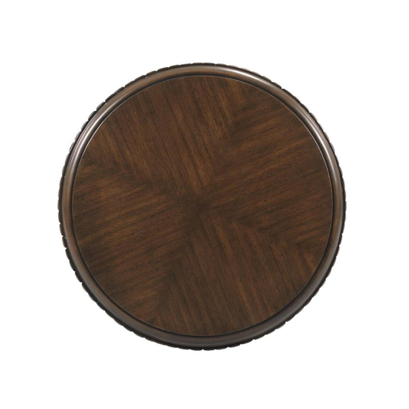 Woodbridge Furniture Rattan Drum Table