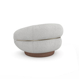 Caracole Smoosh Swivel Chair