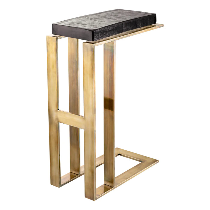 Eichholtz Pierre Glass Top Side Table