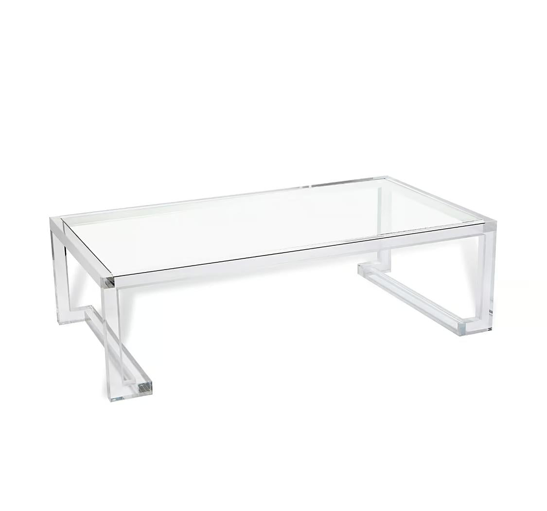 Interlude Ava Rectangular Cocktail Table