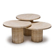 Interlude Amerigo Bunching Tables - Set of 3
