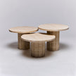 Interlude Amerigo Bunching Tables - Set of 3