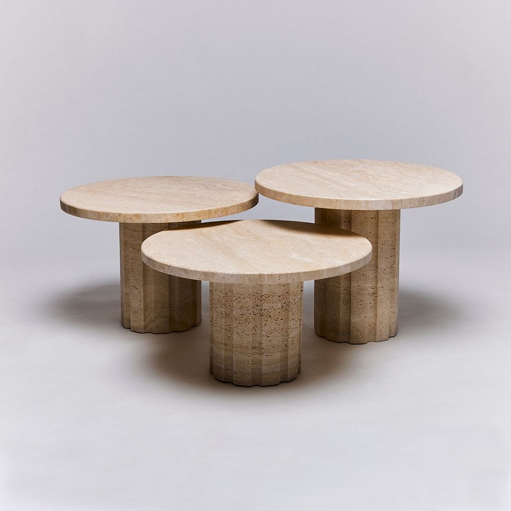 Interlude Amerigo Bunching Tables - Set of 3