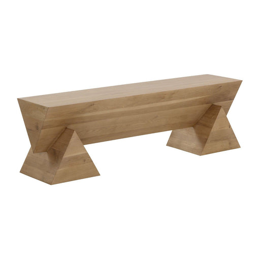 Sunpan Gregor Bench - Rustic Oak