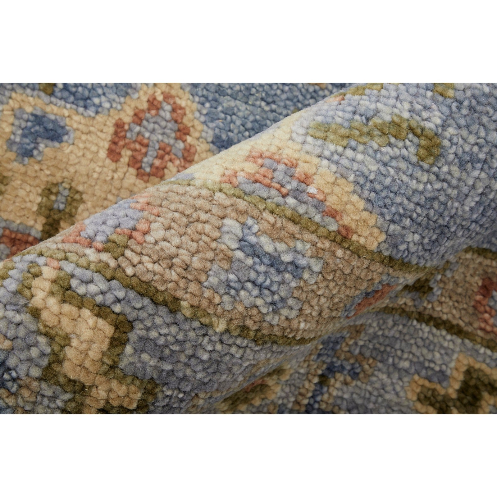 Feizy Fillmore 69CIF Transitional Diamond in Blue/Green/Yellow