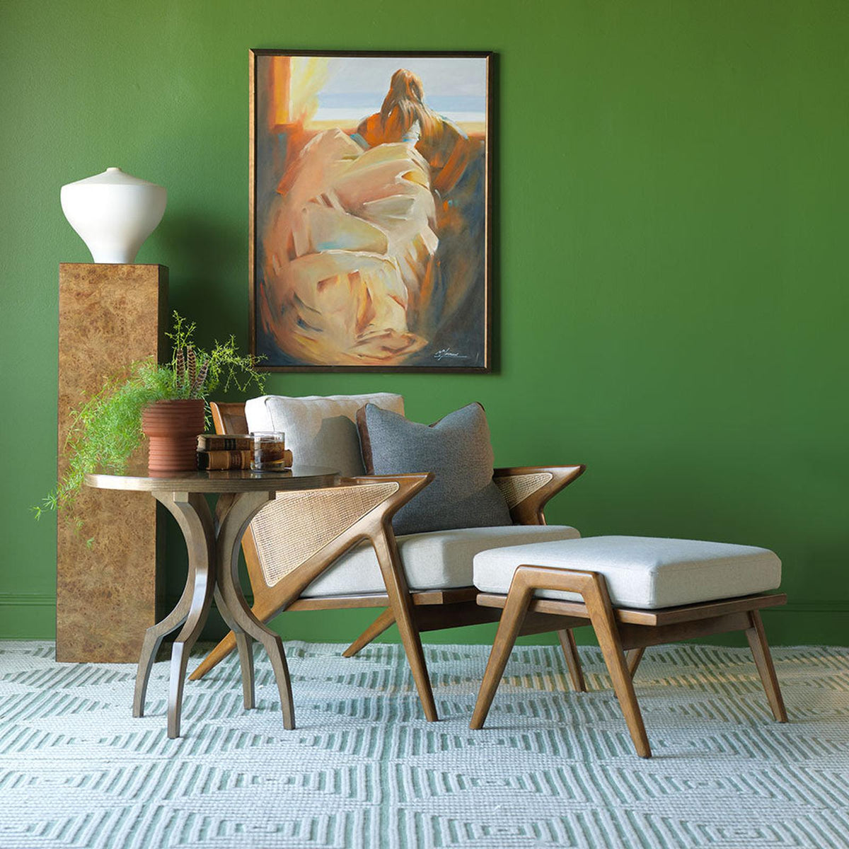 Woodbridge Furniture Erik Ottoman