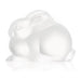 Lalique Resting Rabbit Sculpture