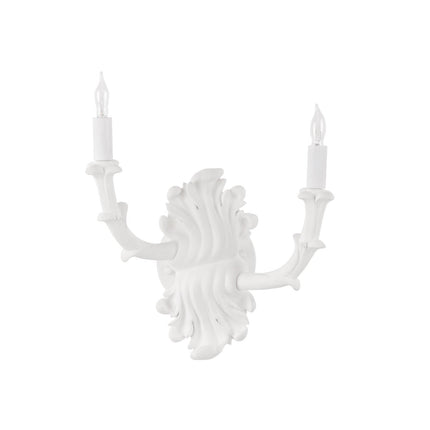 Wildwood Roche Plaster Double Arm Sconce