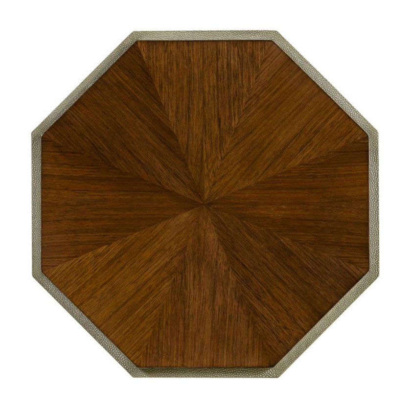 Woodbridge Furniture Savoye Shagreen Spot Table
