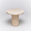 Interlude Home Amerigo Side Table - Travertine