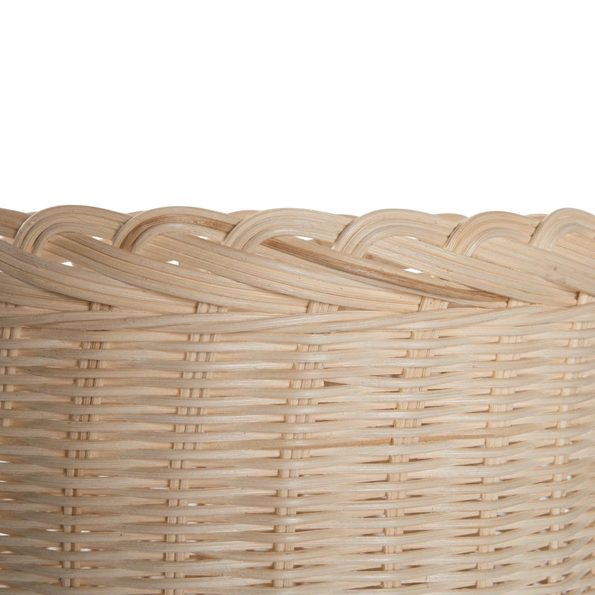 Chelsea House Braided Wicker Planter