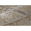 Feizy Skyview 39QAF Modern Abstract Rug in Gray/Ivory/Taupe