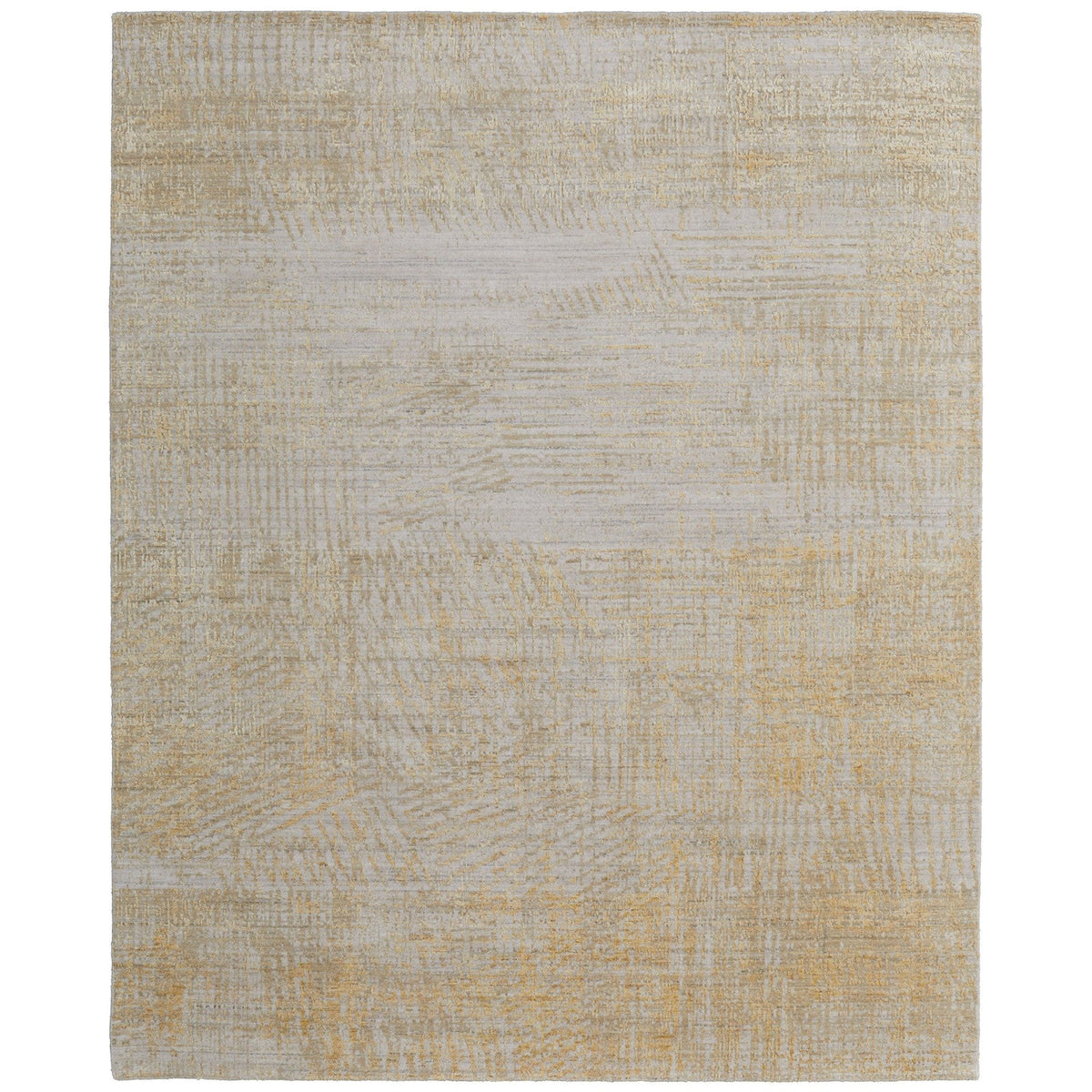 Feizy Eastfield 69FRF Modern Abstract in Yellow/Ivory/Gold