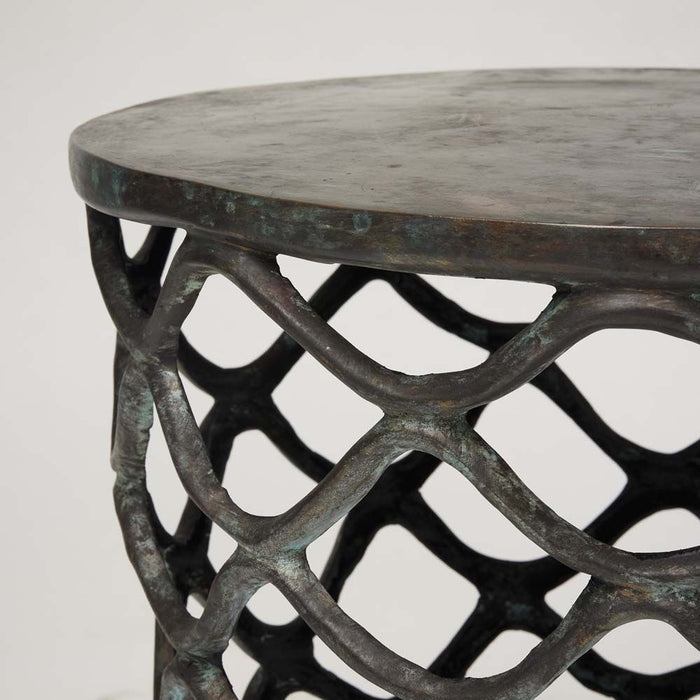 Interlude Lattice Accent Table