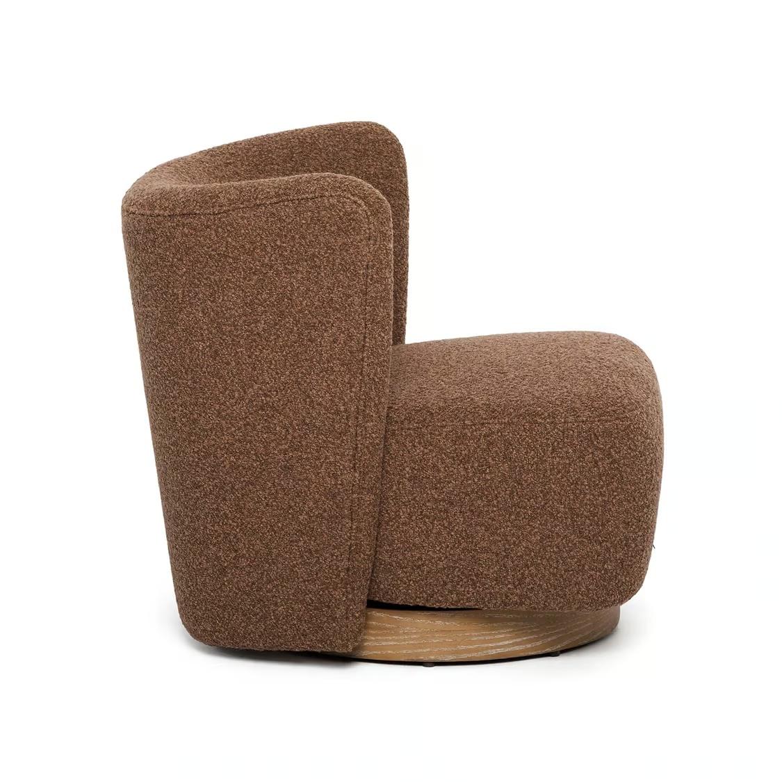 Interlude Dorian Swivel Lounge Chair