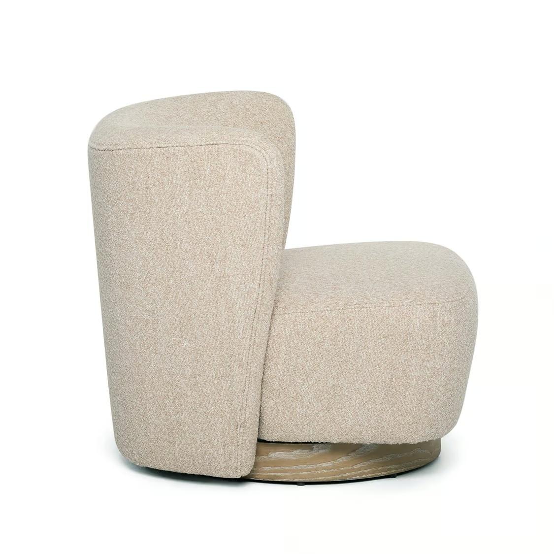 Interlude Dorian Swivel Lounge Chair