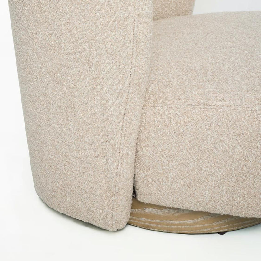 Interlude Dorian Swivel Lounge Chair