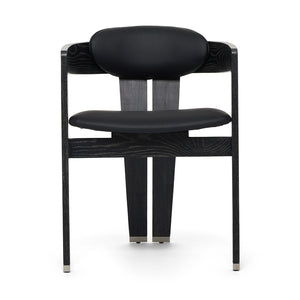 Interlude Maryl Dining Chair Midnight