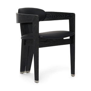 Interlude Maryl Dining Chair Midnight