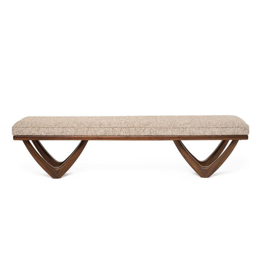 Interlude Monterey Classic Walnut Bench