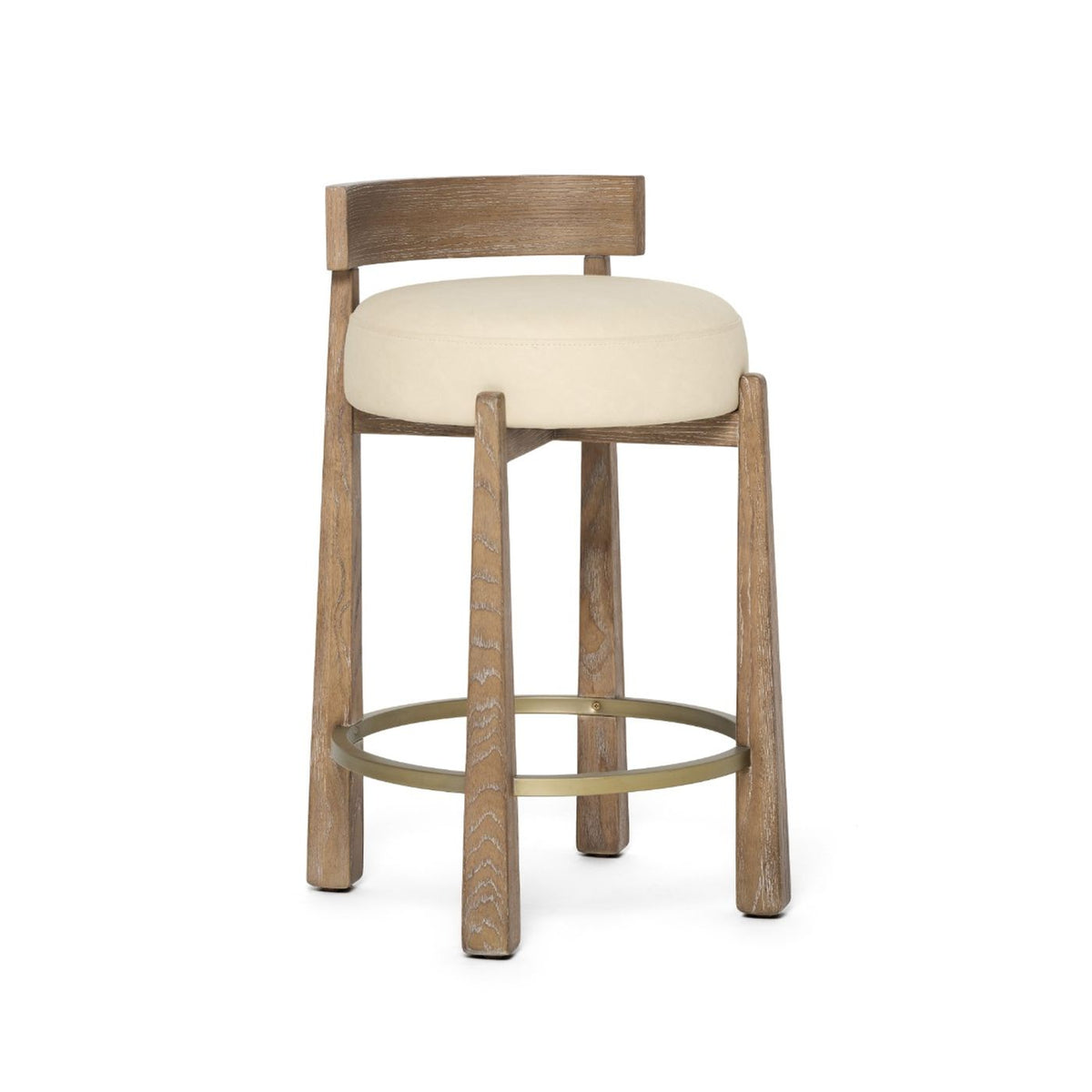 Interlude Holden Autumn Brown Counter Stool