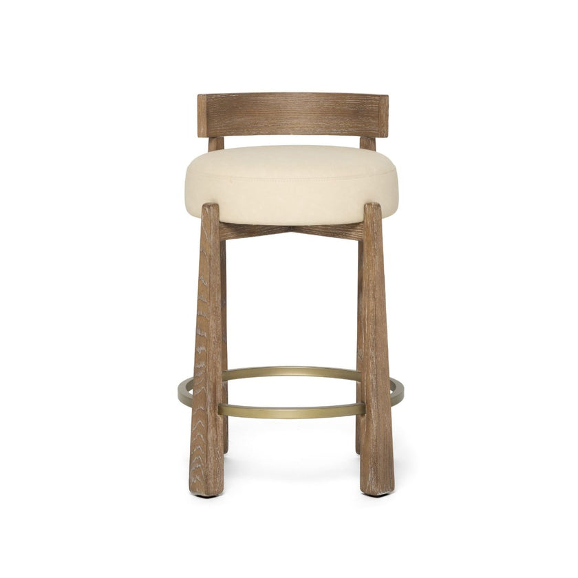 Interlude Holden Autumn Brown Counter Stool