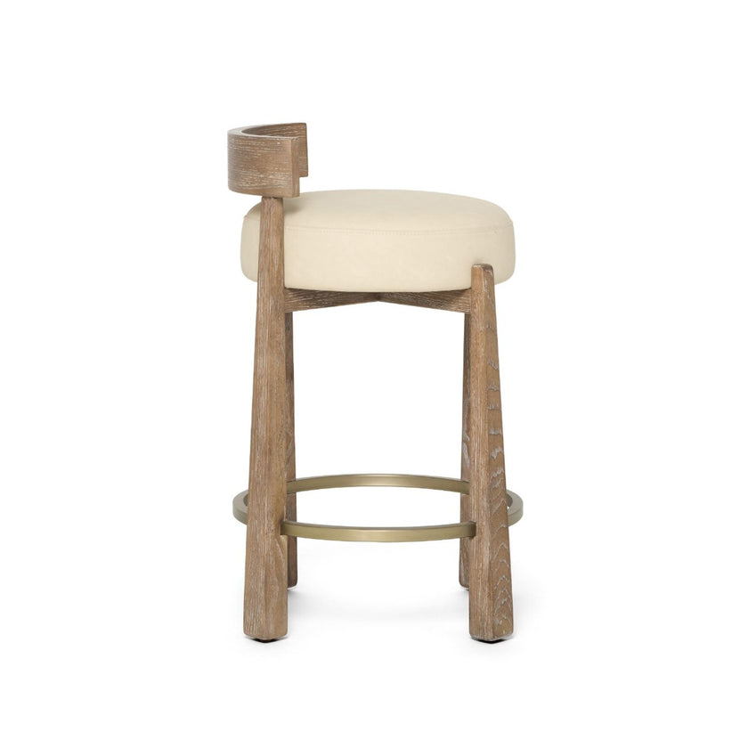 Interlude Holden Autumn Brown Counter Stool