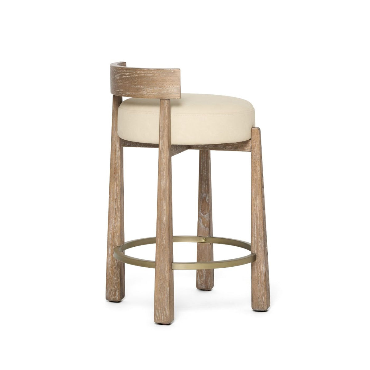 Interlude Holden Autumn Brown Counter Stool