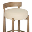 Interlude Holden Autumn Brown Counter Stool