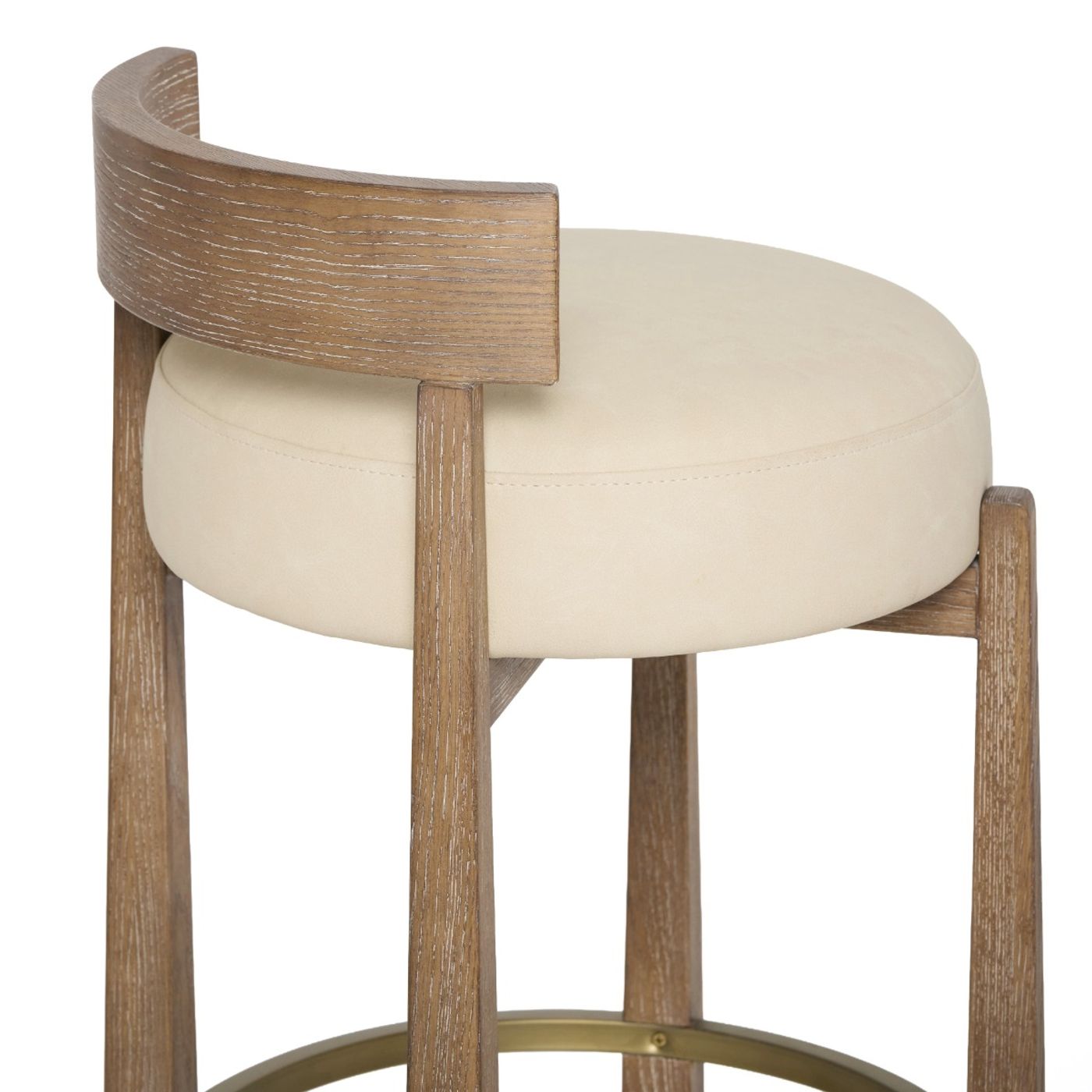 Interlude Holden Autumn Brown Counter Stool