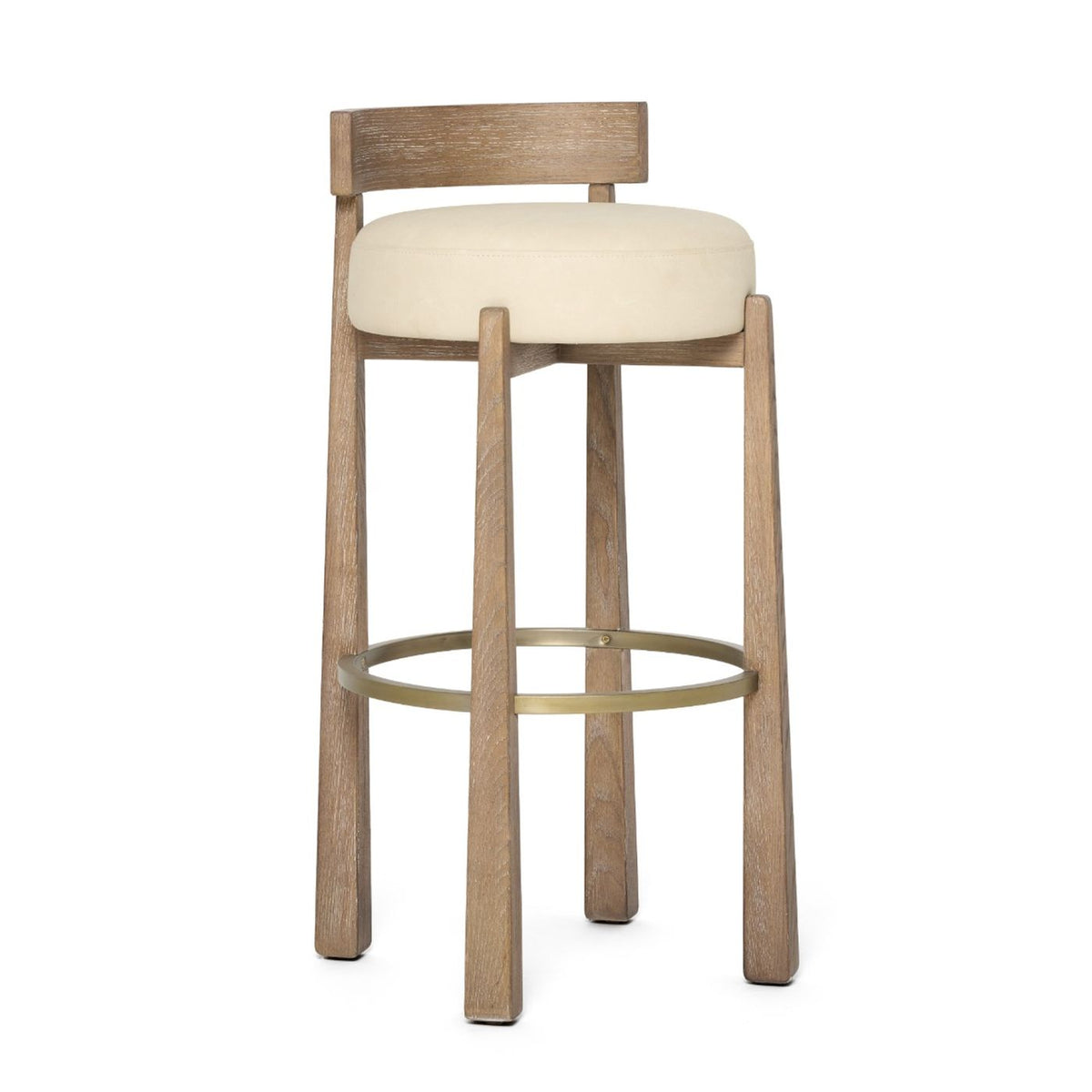 Interlude Holden Autumn Brown Bar Stool