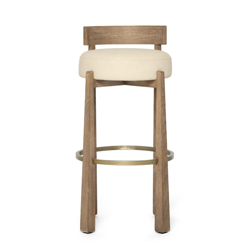 Interlude Holden Autumn Brown Bar Stool