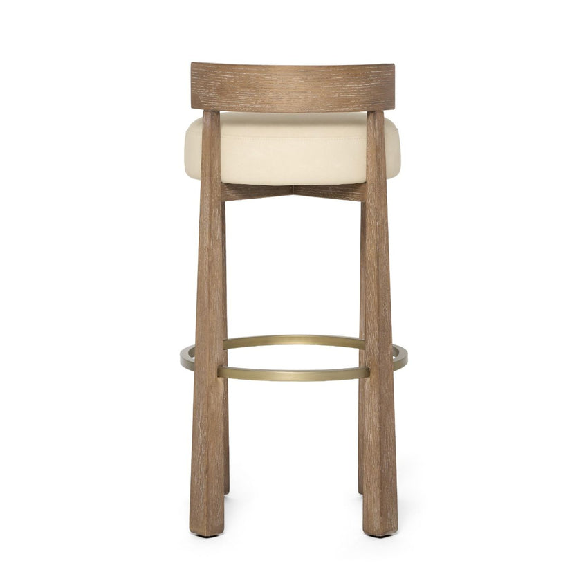 Interlude Holden Autumn Brown Bar Stool