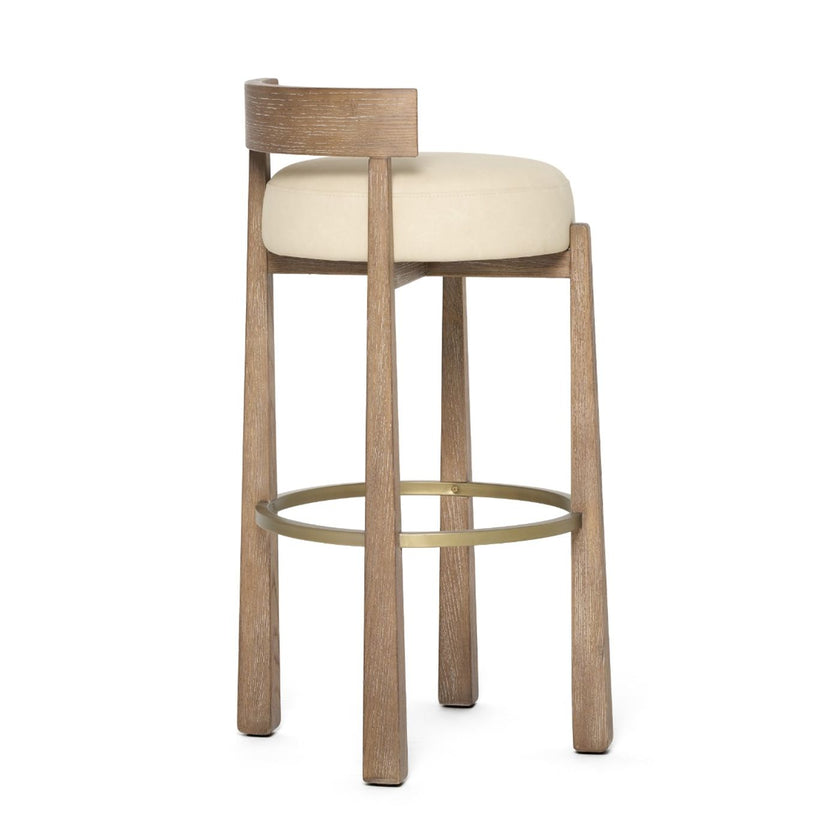 Interlude Holden Autumn Brown Bar Stool