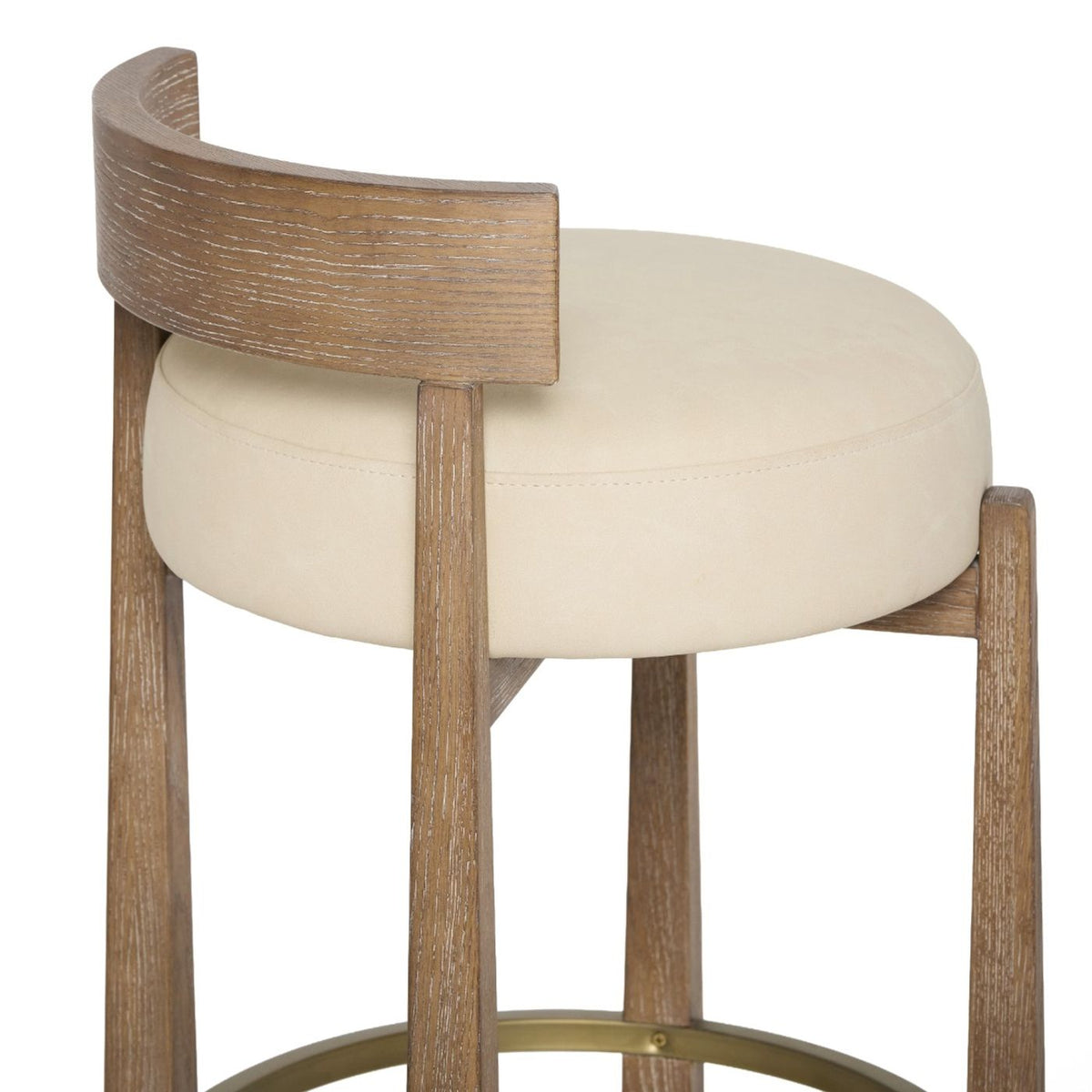 Interlude Holden Autumn Brown Bar Stool