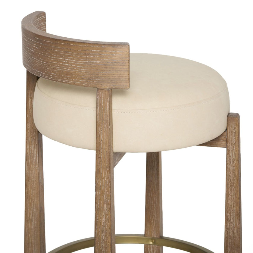 Interlude Holden Autumn Brown Bar Stool
