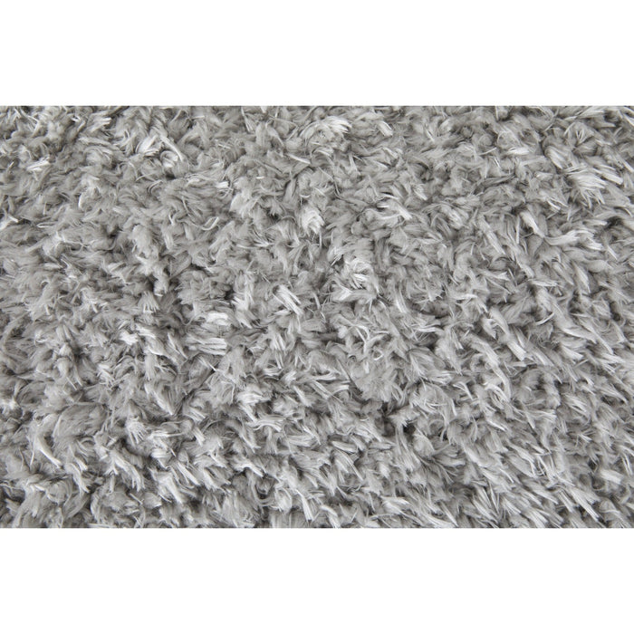 Feizy Darian 39K0F Modern Solid in Silver/Gray